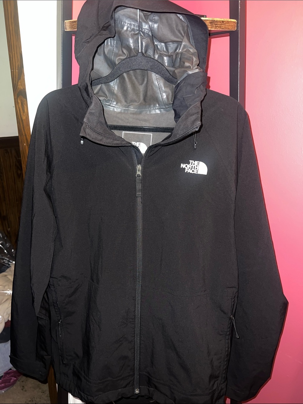 The North Face Black Lightweight Hooded Jacket